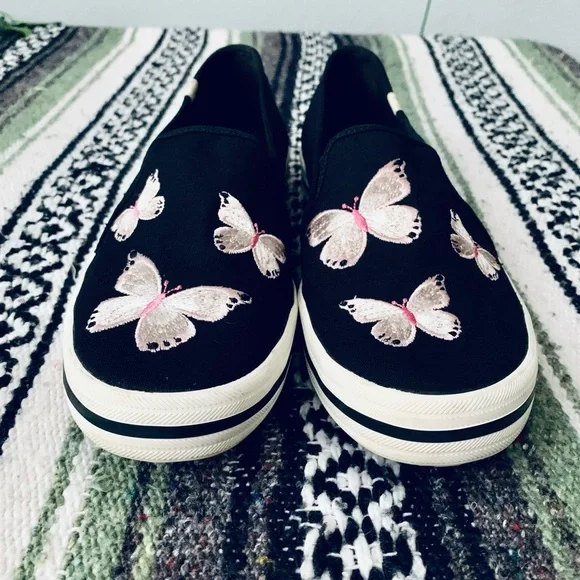 Keds X Kate Spade butterfly 🦋 slip on shoes - Picture 2 of 7
